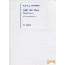 RICORDI Moto Perpetuo Op. 11. 6 post. művészet