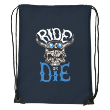 Ride or die - Sport táska navy kék tornazsák
