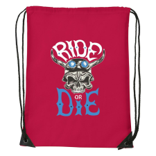 Ride or die - Sport táska piros tornazsák