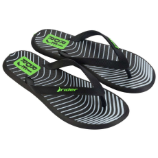 Rider R1 Style Thong férfi papucs - fekete/zöld