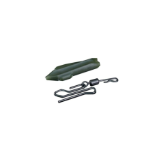 Ridge Monkey RIDGEMONKEY CONNEXION UNI LEAD CLIP ÓLOMKLIPSZ CAMO GREEN 5DB horgászkiegészítő