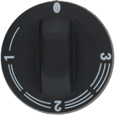 RIEBER FEKETE GOMB ø 40 mm 1-2-3 beépíthető gépek kiegészítői