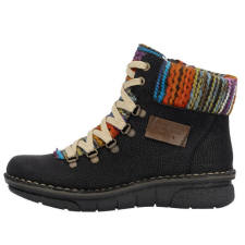 Rieker 73343 00 kényelmes női bokacipő női csizma, bakancs