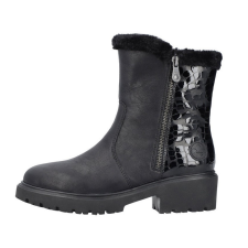 Rieker 76061 00 divatos női bokacsizma női csizma, bakancs