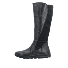 Rieker TEX Z0067 00 női bőr csizma vízálló, Vario szárbőség női csizma, bakancs