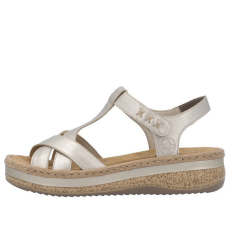 Rieker V0919 90 divatos női szandál