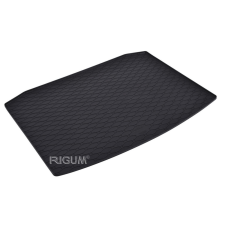 Rigum fekete gumi csomagtértálca kb 1cm peremmel Skoda Karoq Crossover 2017 - csomagtértálca