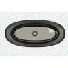 Riho OVAL solid surface szabadonálló kád 175x80 frosted smoke színben