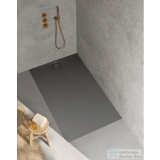Riho Purite NUVIA 180x100 zuhanytálca, Stone Grey D009028085 kád, zuhanykabin