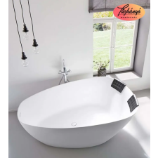 Riho RIHO Solid Surface Toledo szabadon álló kád, B126001105 kád, zuhanykabin