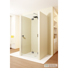 Riho Scandic NXT X104 120 jobbos, szögletes zuhanyajtó, fekete GX00703B2 kád, zuhanykabin