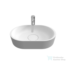 Riho VALOR Solid Surface 48x32 cm-es mosdótál, matt fehér W027001105 szaniter