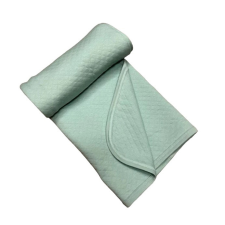Rikidor Steppelt Pamut takaró 75x100 - Menta babaágynemű, babapléd