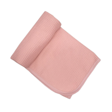 Rikidor Waffle Pamut Takaró - Púder 120x120cm babaágynemű, babapléd