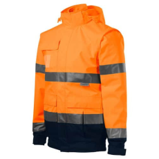 Rimeck 5V2 Rimeck HV Guard 4 in 1 láthatósági kabát fluoreszkáló narancssárga - 3XL