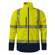 Rimeck ADL5V3 HV DROP Jól láthatósági softshell kabát (sárga, M)