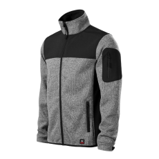 Rimeck Casual softshell kabát férfi knit light gray 3XL