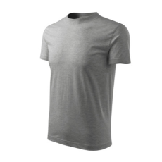 Rimeck Póló unisex Base R06 sötétszürke melírozott XL méret
