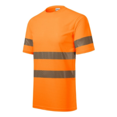 Rimeck Póló unisex HV Dry 1V8 fluoreszkáló narancssárga L méret
