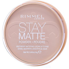 Rimmel London Stay Matte 001 Transparent 14 g arcpúder