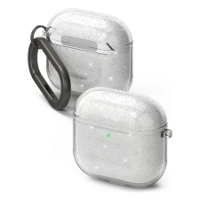 Ringke Air - AirPods 4 tok, csillámos átlátszó fülhallgató, fejhallgató tok