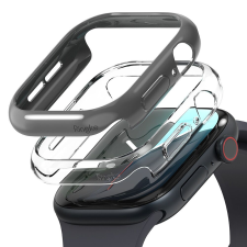 Ringke Apple Watch 10 tok 42mm + fólia (2db készlet) - Ringke Slim - átlátszó / sötétszürke okosóra kellék