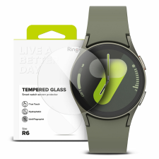 Ringke - Edzett üveg R6 (4 csomag) - Samsung Galaxy Watch7 44mm - Átlátszó okosóra kellék