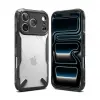 Ringke Fusion X Magnetic - iPhone 17 Pro telefon tok, fekete