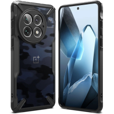 Ringke Fusion X tok OnePlus 13 - fekete terepmintás tok és táska