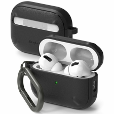 Ringke Onyx tok AirPods Pro 2-höz, páncélozott fejhallgató tok, fekete fülhallgató, fejhallgató tok