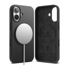 Ringke Silicone Magnetic - iPhone 17 telefon tok, fekete tok és táska