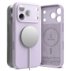 Ringke szilikon magnetic MagSafe iPhone 17 Pro Max készülékhez tok világoslila