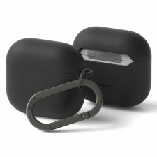 Ringke Szilikon Tok Apple Airpods-Hoz 4 Fekete Tok Borítása fülhallgató, fejhallgató tok