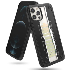 Ringke Telefontok iPhone 12 Pro - Ringke Fusion X Routine - mintás ütésálló hátlap tok tok és táska