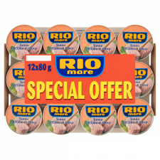 Rio Mare tonhaldarab olívaolajban 12 x 80 g konzerv