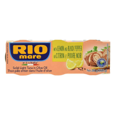 Rio Mare Tonhalkonzerv RIO MARE olívaolajban citrommal 3x80g alapvető élelmiszer