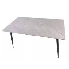  Rion 130 Kerámia Étkezőasztal Fényes Szürke/Matt Fekete bútor