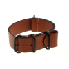 RIOS1931 Nato Madrid bőr óraszíj, konyakbarna, 20/20mm