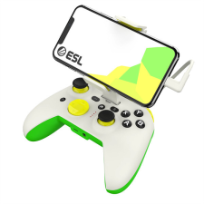 RiotPWR ™ ESL Gaming Controller for iOS (White/Green) videójáték kiegészítő