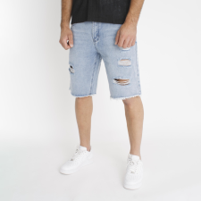 Ripped Denim Short - kék rövidnadrág - Méret: 28 férfi rövidnadrág