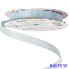 Ripsz szalag 10mm x 20m - Világoskék dekorációs kellék
