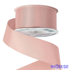  Ripsz szalag 38mm x 20m - Antik rózsaszín dekorációs kellék
