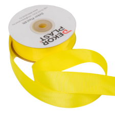  Ripsz szalag citromsárga 2.5cmx25y dekorációs kellék