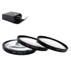 RISE(UK) close-up +2-4-10 macro előtétlencse szett 55mm (RISE(UK)