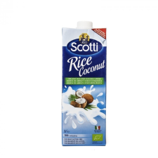 Riso Riso scotti bio rizsital kókuszos 1000 ml alapvető élelmiszer