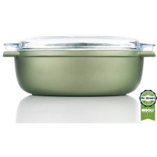 Risoli Tepsi fedővel 36×24 Risoli Dr. Green – Ásványi tapadásmentes kőbevonattal edény