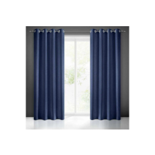 Rita egyszínű dekor függöny Gránátkék 140x250 cm lakástextília