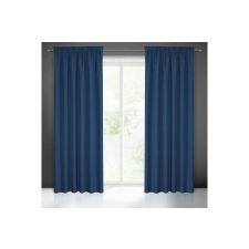  Rita egyszínű dekor függöny Sötétkék 140x270 cm lakástextília