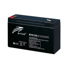 Ritar RT6120 zselés akkumulátor 12,0Ah / 6V vadász és íjász felszerelés