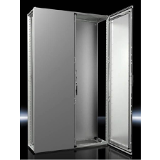 RITTAL VX25 8080.000 Álló fém szekrény, teli ajtóval, 2 ajtós, 1800x1000x400, IP55, szerelőlappal, sorolható (Rittal 8080000) villanyszerelés
